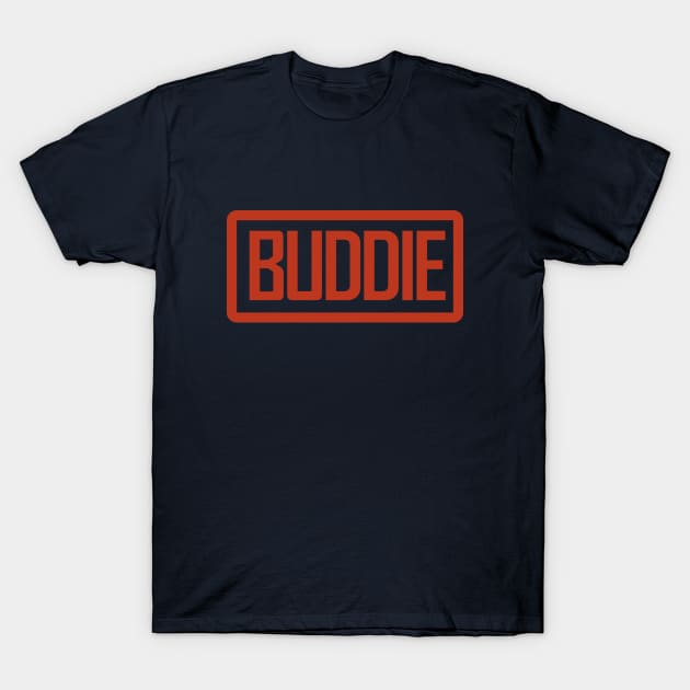 New Buddie logo T-Shirt by Sara93_